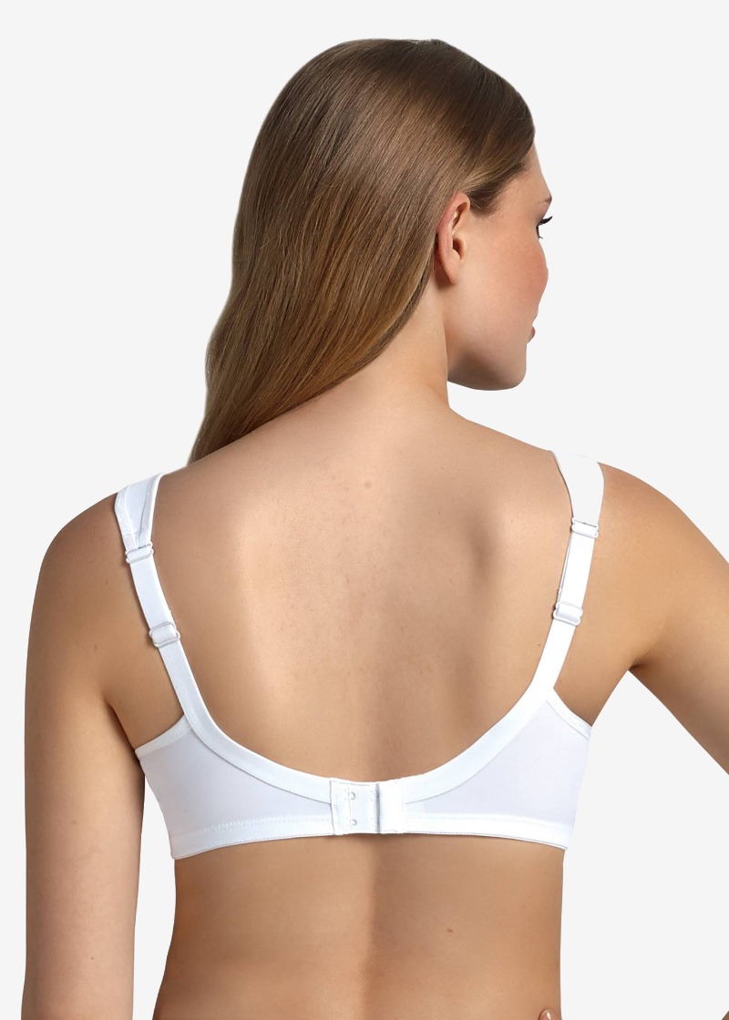 ANITA Clara bh zonder beugel met side support, niet-voorgevormd 'Wit'.