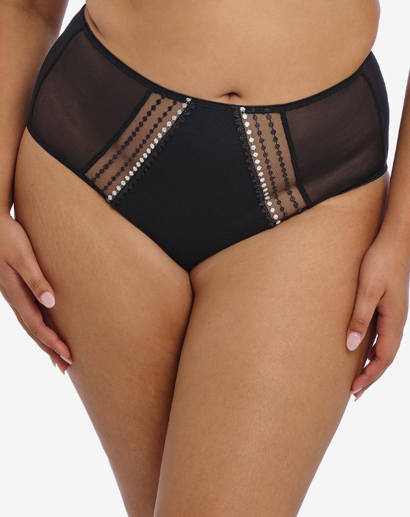 elom hoge slip detail matilda zwart