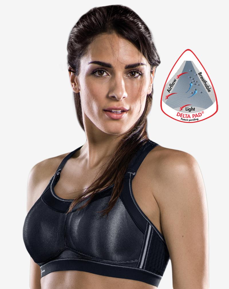 ANITA Momentum pro racerback sport bh zonder beugel 'Zwart'