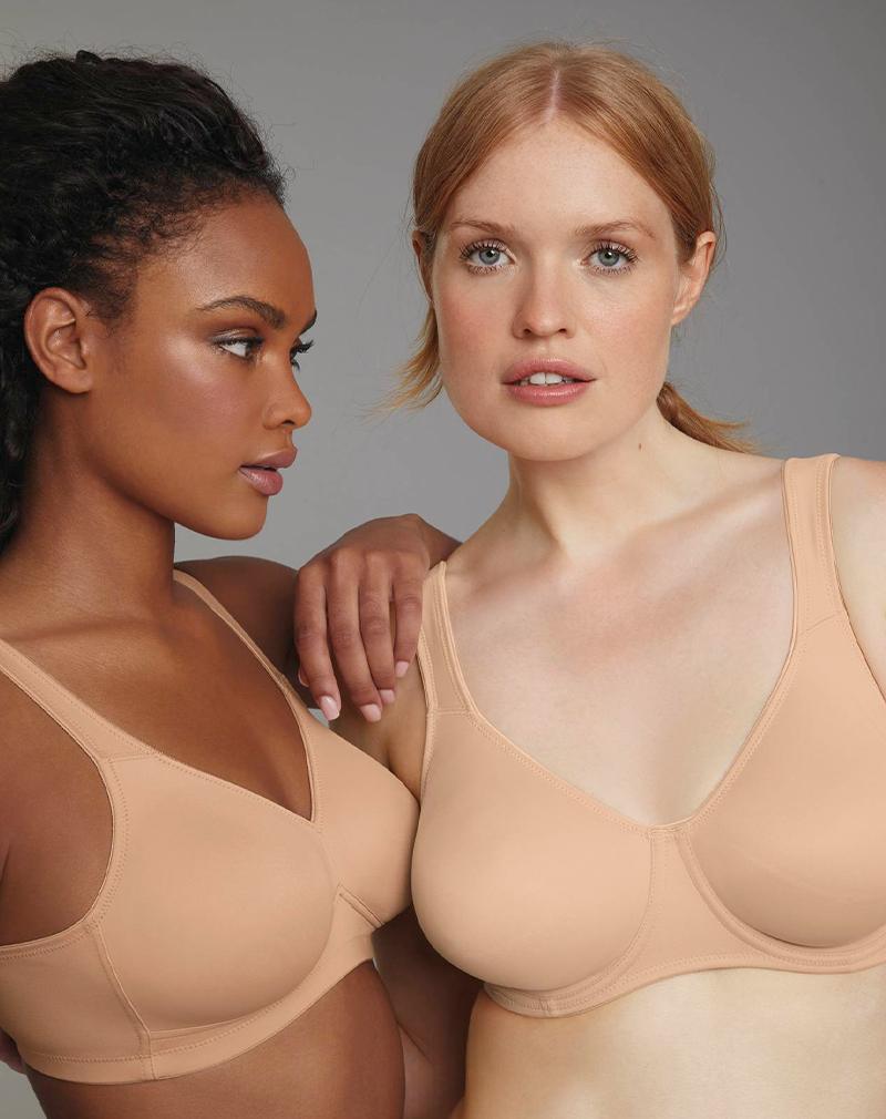 ROSA FAIA Twin bh met beugel Desert perfect onder lichte kleding