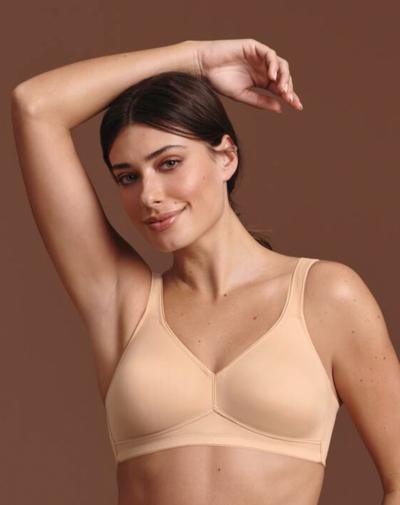 ROSA FAIA Twin bh zonder beugel Deep sand comfortabele pasvorm zonder drukpunten