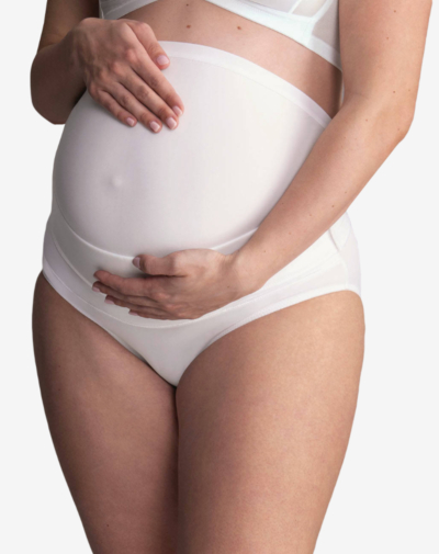 ANITA BabyBelt zwangerschapssteunband wit ondersteunt buik rug en bekken bij een groeiende buik