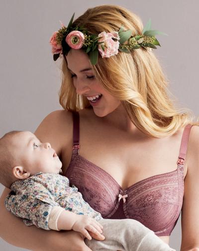 ANITA Fleur niet-voorgevormde voedingsbh met beugel 'Berry'.