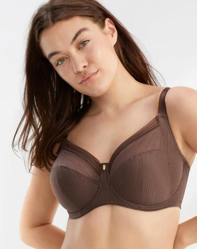 FANTASIE Fusion sidesupport beugelbh, niet-voorgevormd 'Coffee Roast'.
