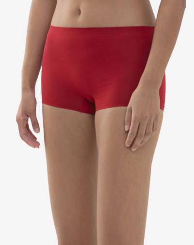 MEY Natural second me, katoenen en naadloze shorts 'Robijn rood'.