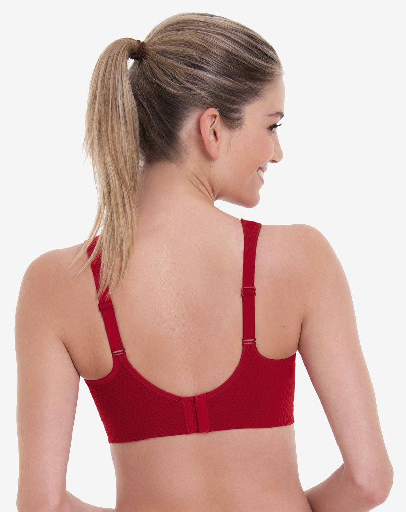 ANITA DeltaPad sport bh zonder beugel, voorgevormd 'Lipstick'.