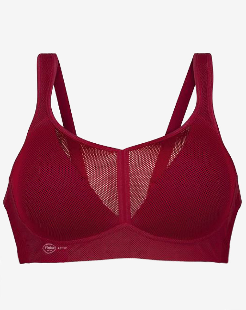 ANITA DeltaPad sport bh zonder beugel, voorgevormd 'Lipstick'.