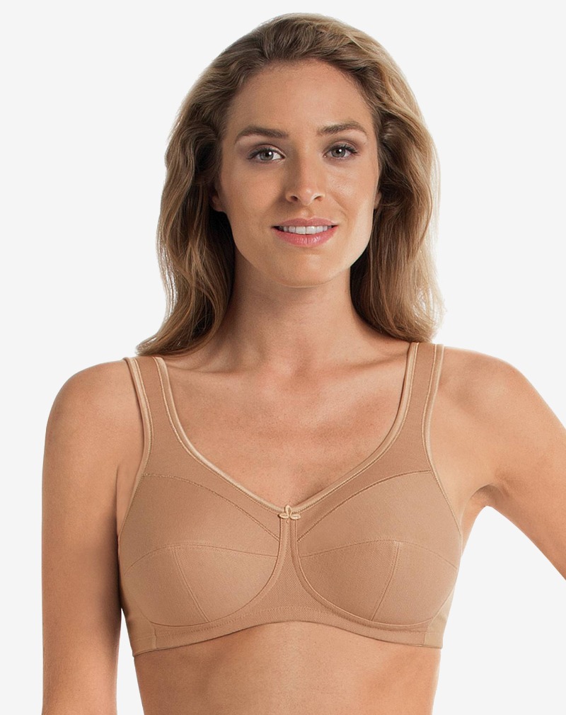ANITA Jana bh Deep Sand met driedelige cups en ondersteuning