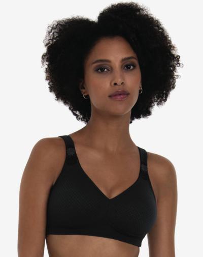 ANITA Leni bh Zwart met zachte microvezel