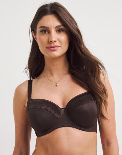 FANTASIE Illusion side support bh, niet-voorgevormd 'Chocolate'.
