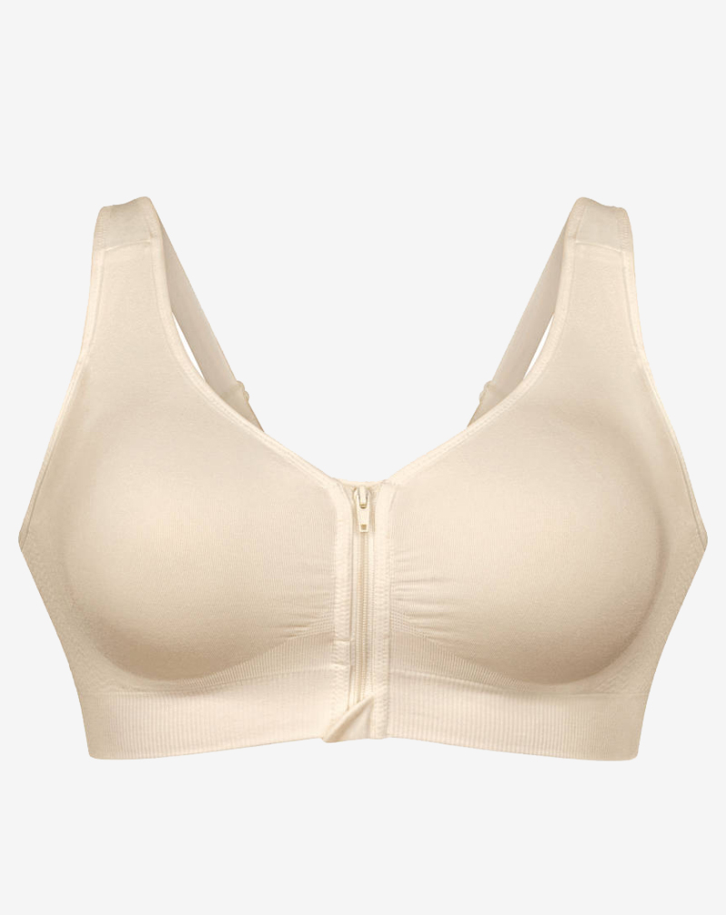 ANITA Lynn Everyday comfort bh zonder beugel, voorsluiting met rits 'Crystal'