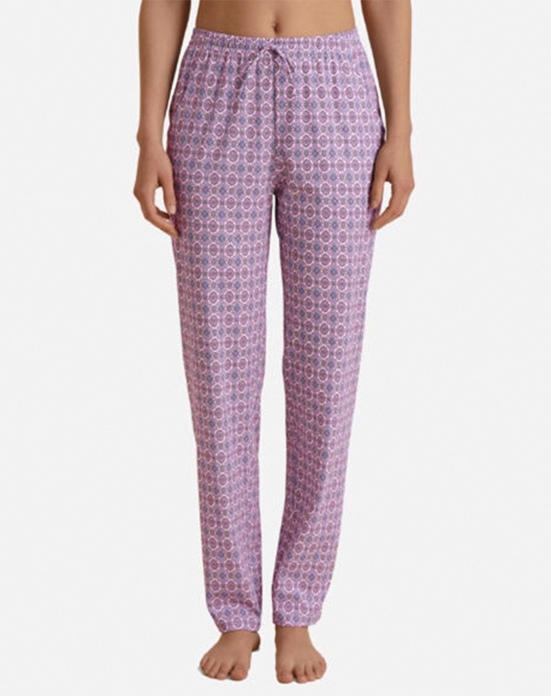 CALIDA Favourites space pyjama broek 'Bubble gum pink'