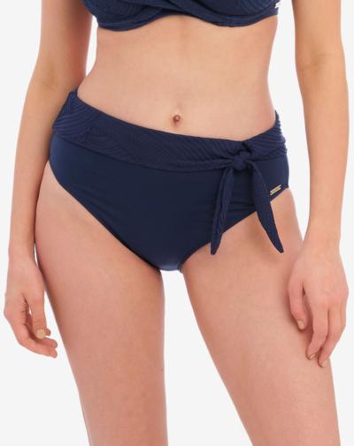 FANTASIE Ottawa hoog bikini broekje met omslag 'Ink'