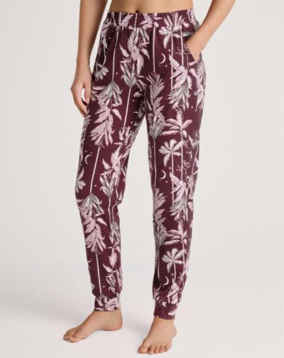 CALIDA Favourites ground lange pyjama broek 'Port royal red'
