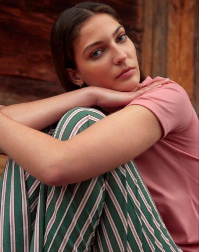 CALIDA Favourites ground lange pyjama broek 'Laurel green'