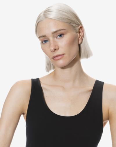 MEY Comfort cotton hemdje 'Zwart'