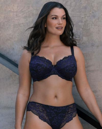 FANTASIE Emmalina side support bh met beugel, niet voorgevormd 'Midnight'