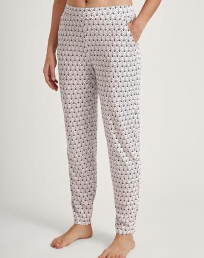 CALIDA Favourites Seduction lange pyjama broek 'Charm Cream'