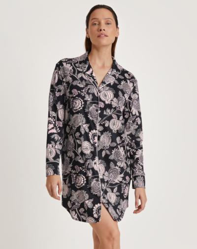 CALIDA Moonlight Dreams nachthemd 'Black print'