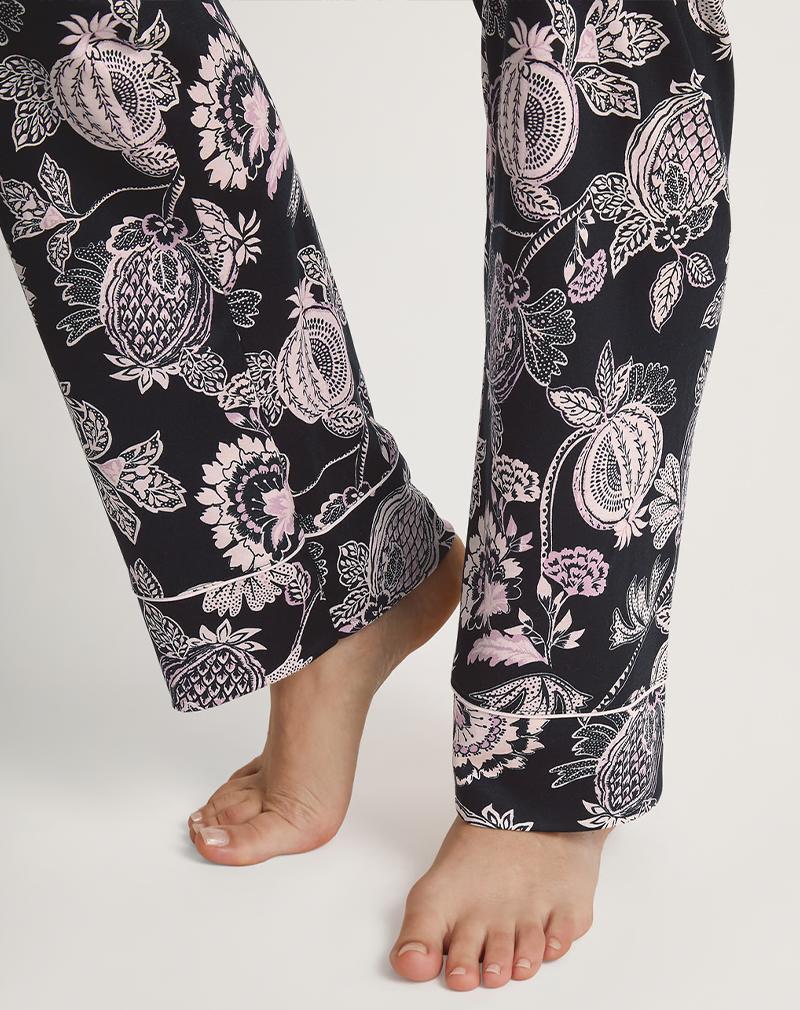 CALIDA Moonlight Dreams pyjama set 'Black print'