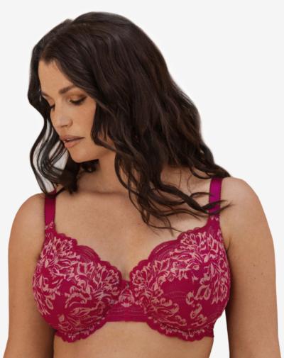 FANTASIE Emmaline side support bh met beugel, niet voorgevormd 'Cerise'