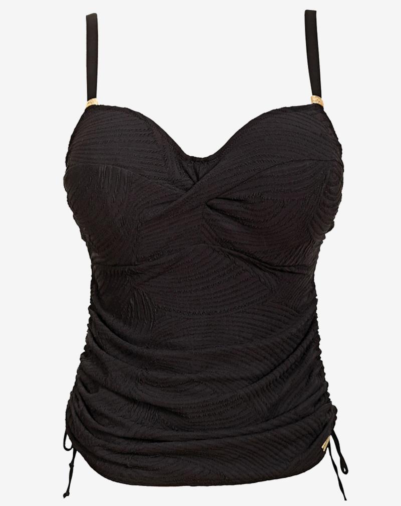 FANTASIE Ottawa tankini top met beugel, licht-voorgevormd 'Zwart' koop je bij BHSupport.nl