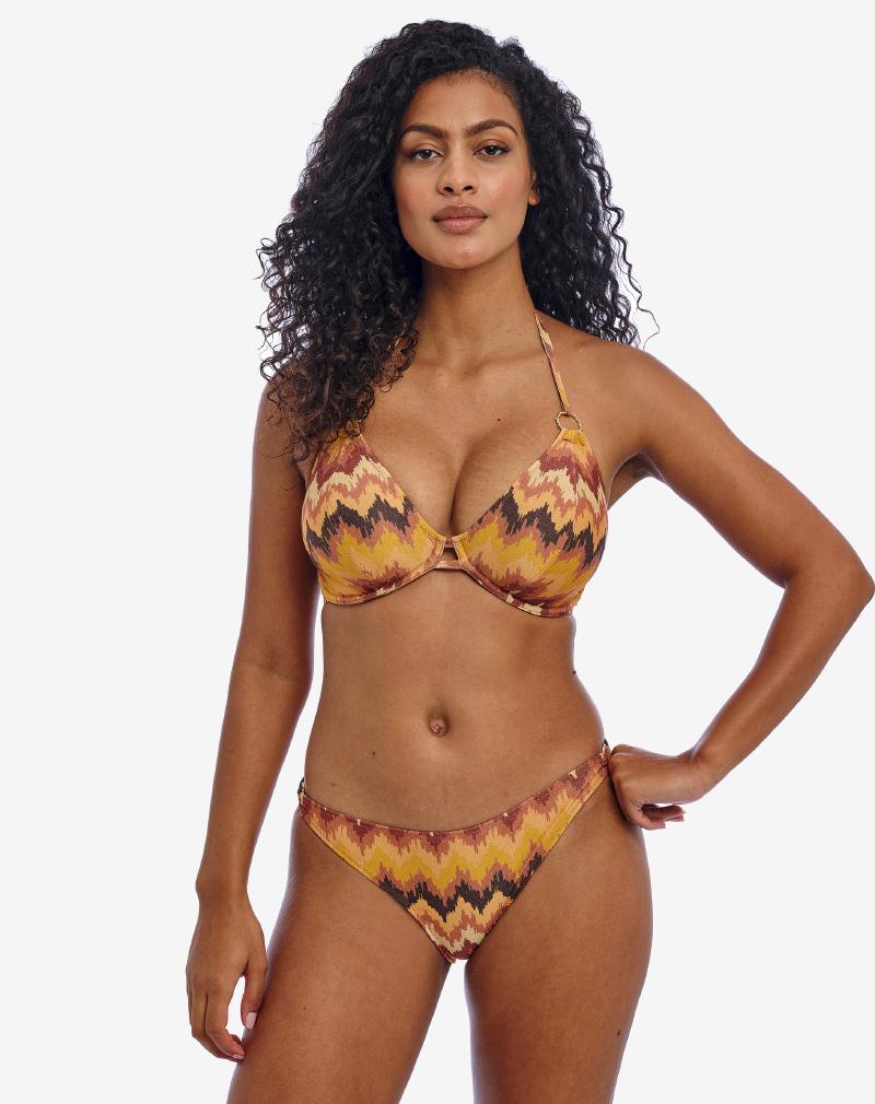 FREYA Arizona wave halter bikini met beugel, niet-voorgevormd 'Horizon'