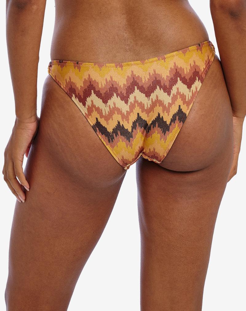 FREYA Arizona wave hoog uitgesneden bikini broekje 'Horizon'