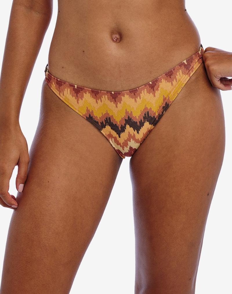 FREYA Arizona wave hoog uitgesneden bikini broekje 'Horizon'