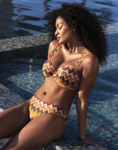 FREYA Arizona wave plunge bikini met beugel, niet-voorgevormd 'Horizon'