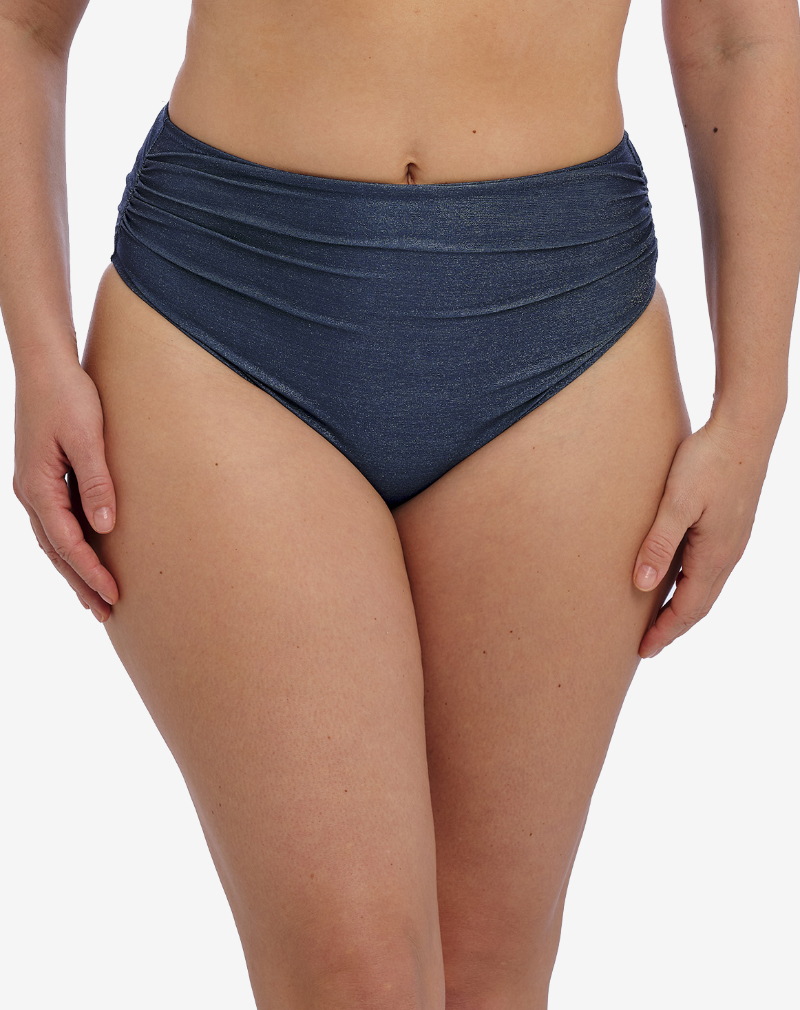 FANTASIE Paros coast hoog bikini broekje 'Donker blauw'