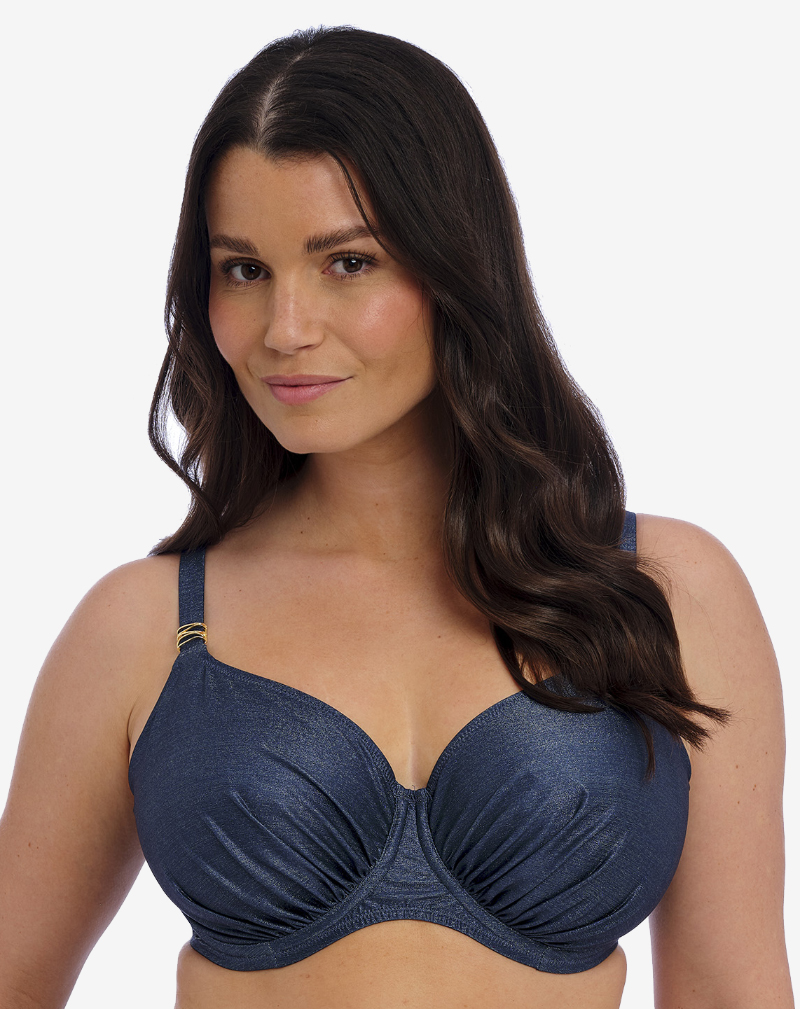 FANTASIE Paros coast bikinitop met beugel 'Donker blauw'