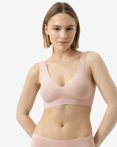 MEY Invisibles bustier topje, licht-voorgevormd zonder beugel 'Roze' (Blossom)