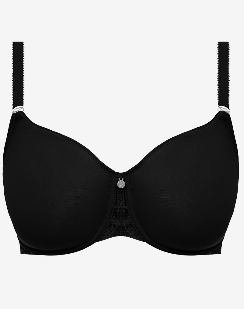 FANTASIE Reflect spacer bh zwart met ademende voorgevormde cups