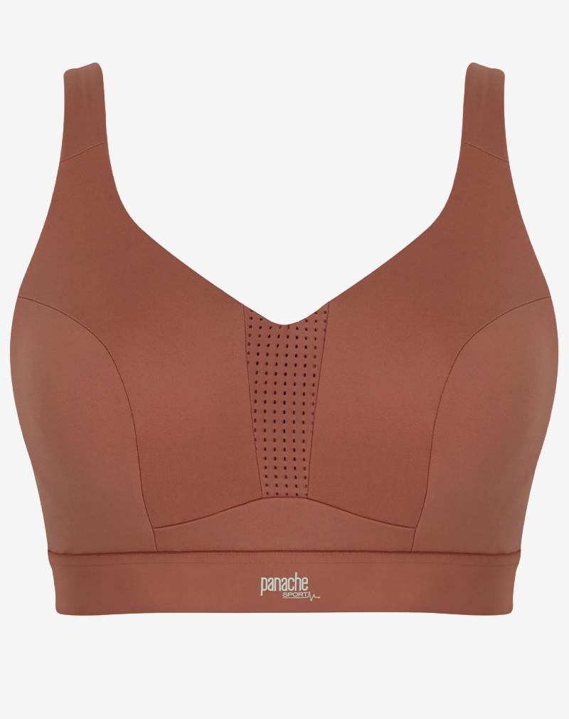 PANACHE Endurance sportbh Sienna Chalk met beugel