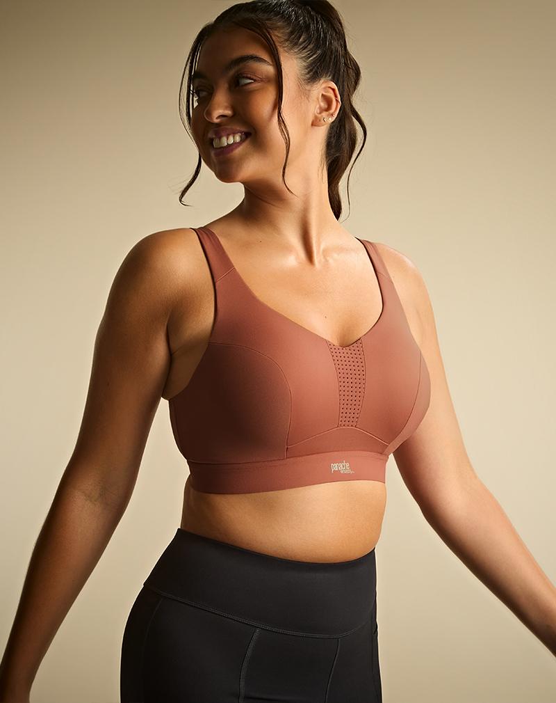 PANACHE Endurance sportbh Sienna Chalk met stevige onderband