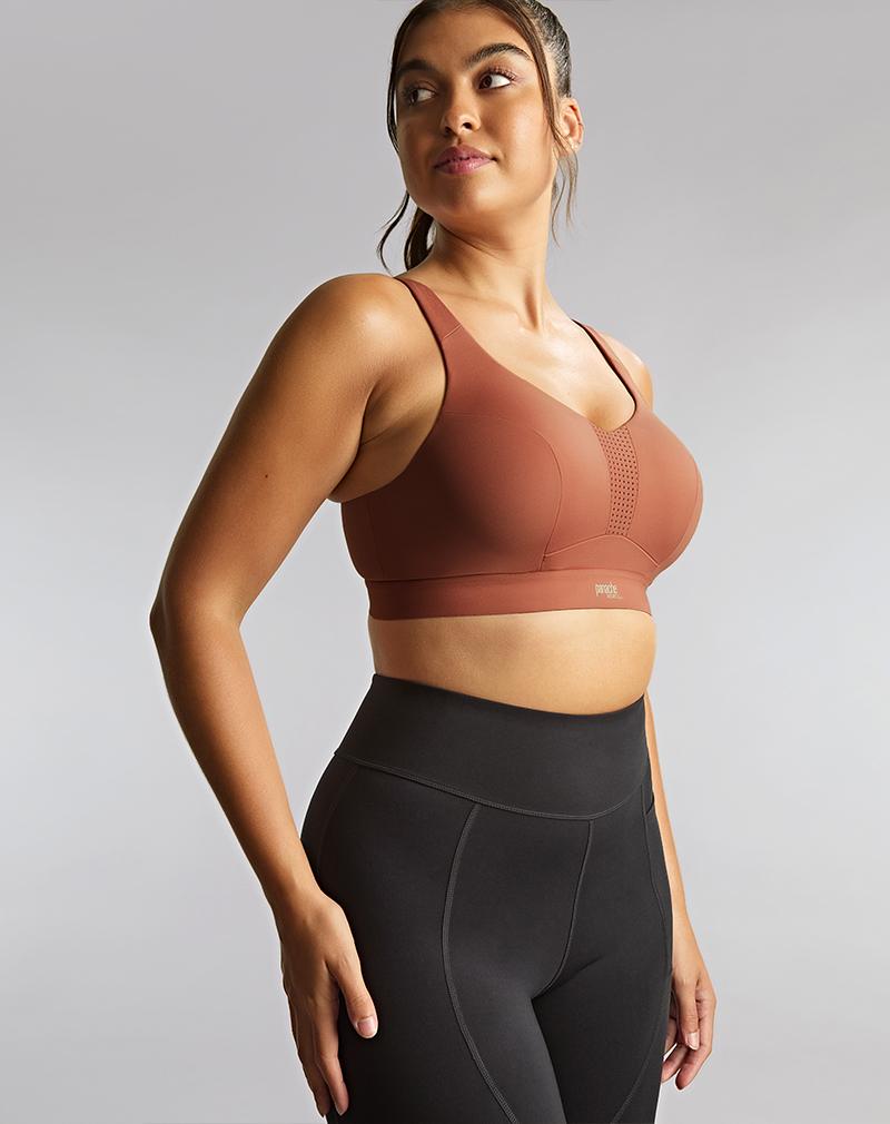 PANACHE Endurance sportbh Sienna Chalk met beschermende sportbeugel