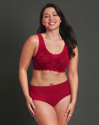 ANITA Essentials bralette rood beugelloos en lichtgewicht design