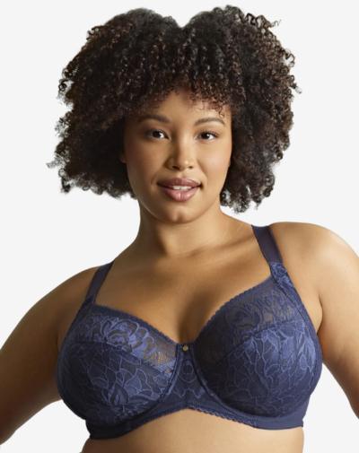 Panache Sculptresse Dream full cup beugelbh navy blauw met luxe kant