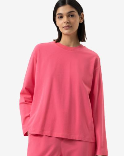 MEY Solid Love slaapshirt paradise pink casual loungewear