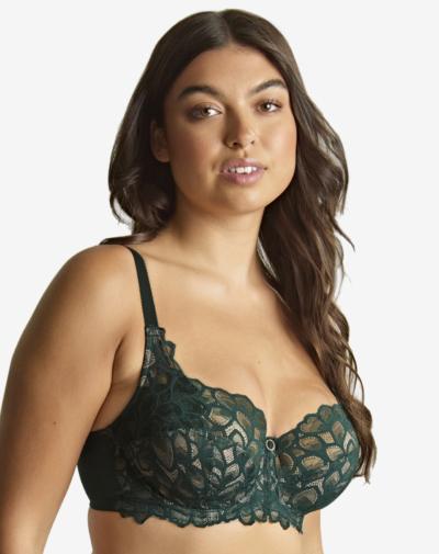 Panache Allure bh groen full cup niet-voorgevormd met lift