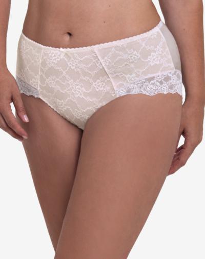 ROSA FAIA Bobette tailleslip crystal wit elegante pasvorm met kant