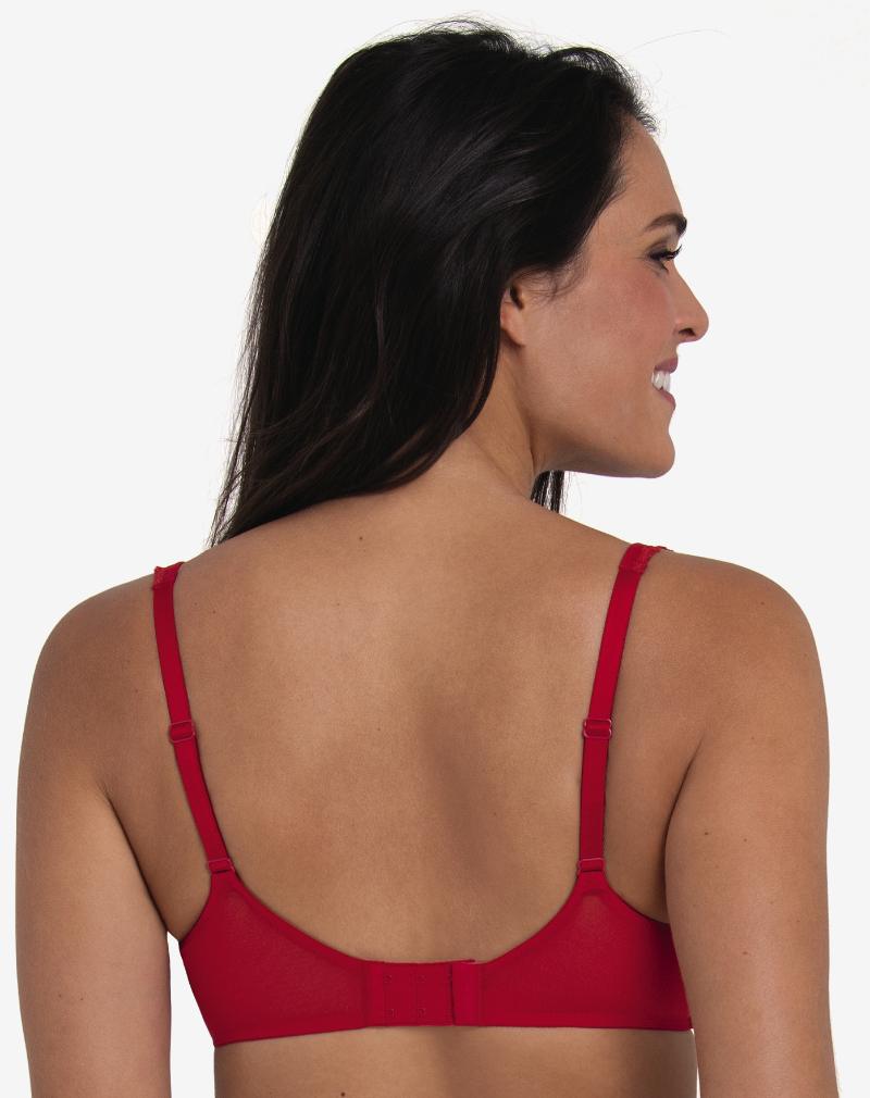 ROSA FAIA Selma bh rood ademend spacer materiaal houdt huid fris