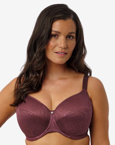 FANTASIE Demure beugelbh Fig rood perfect voor grote cupmaten