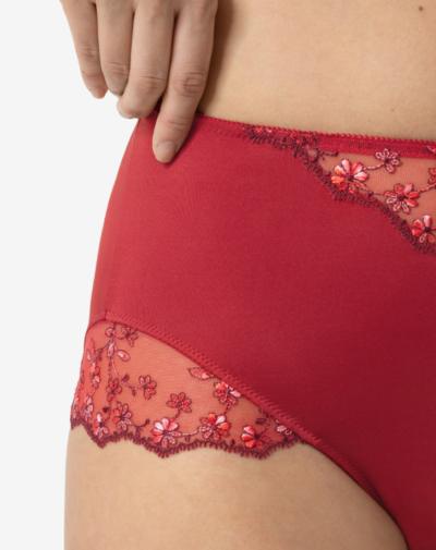 MEY Delightful tailleslip Gala red zachte elastische tailleband voor comfort