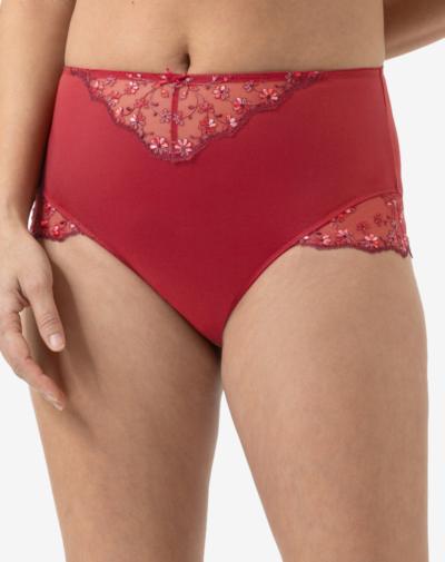 MEY Delightful tailleslip Gala red elegant bloemenkant voor vrouwelijke uitstraling