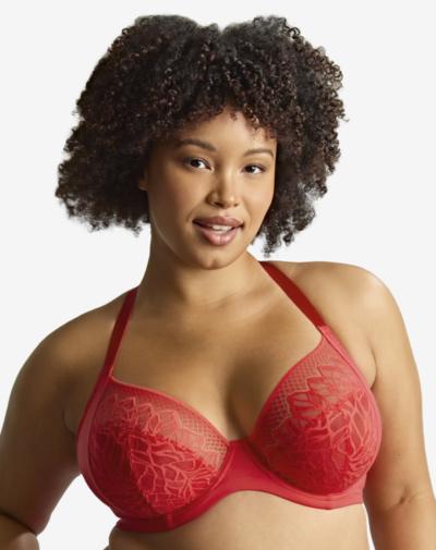Panache Sophia beugelbh rood voor perfecte pasvorm en lift