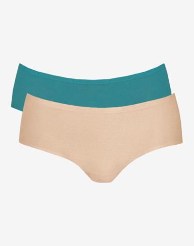 Kassa koopjes anita essential slips onderbroek slip broekjes turqouise groen en nude beige