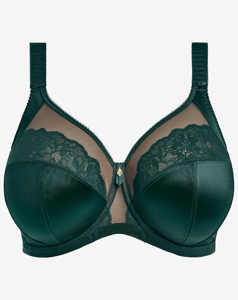 ELOMI Cate Allure bh deep emerald groen met side support