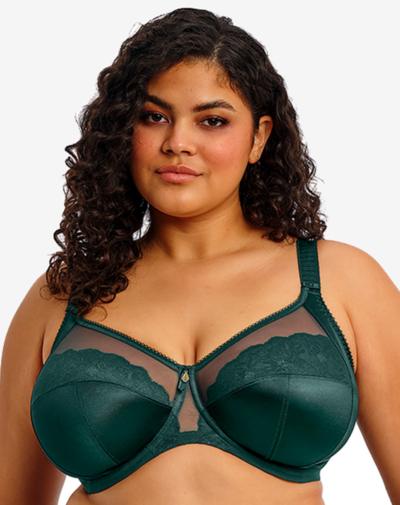 ELOMI Cate Allure beugelbh groen driedelige cups grote maten